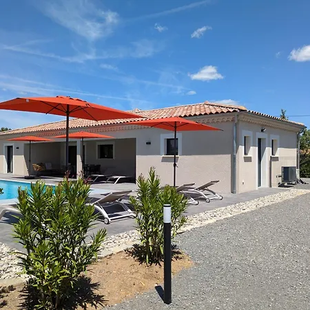 Floria Neuve Avec Piscine Privee Chauffee En Sud Ardeche * 茹瓦厄斯